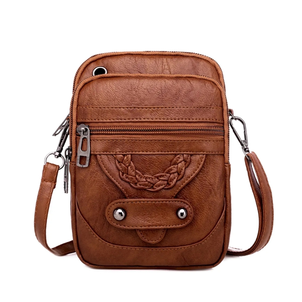 NEW Faux Leather Crossbody